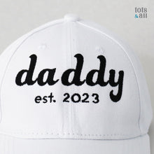 Load image into Gallery viewer, Personalised Father&#39;s Day Cap

