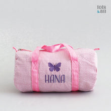 Load image into Gallery viewer, Personalised Mini Duffel Bag in Pink
