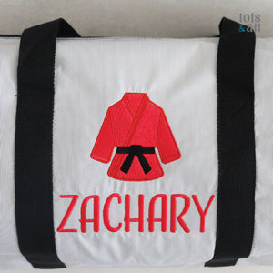 Personalised Martial Arts Gi Tot Duffel