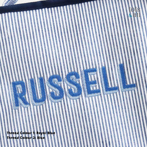 Personalised Set of 3 Packing Cubes in Blue