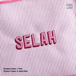 Personalised Set of 3 Packing Cubes in Pink