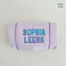 Load image into Gallery viewer, Personalised Packing Roll Bag in Purple
