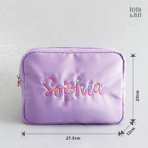 Personalised Varsity Tot Bag in XL