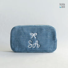 Load image into Gallery viewer, *LIMITED EDITION* Personalised Denim Mini Tot Bag
