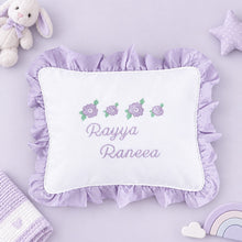 Load image into Gallery viewer, Personalised Tot Flower Pillow
