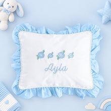 Load image into Gallery viewer, Personalised Tot Flower Pillow
