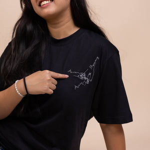 *Limited Edition* Personalised Mother's Day Tshirt in Black