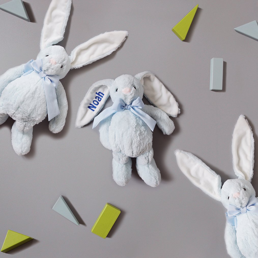 Personalised Tot Bunny in Blue