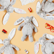 Load image into Gallery viewer, Personalised Tot Bunny in Grey
