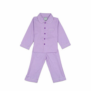 Purple Stripes Pyjamas Set