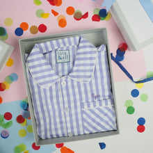 Load image into Gallery viewer, Purple Gingham Pyjamas Set
