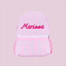 Load image into Gallery viewer, Personalised Backpack in Pink
