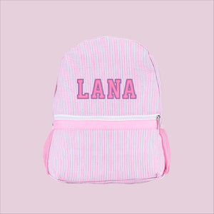 Personalised Backpack in Pink