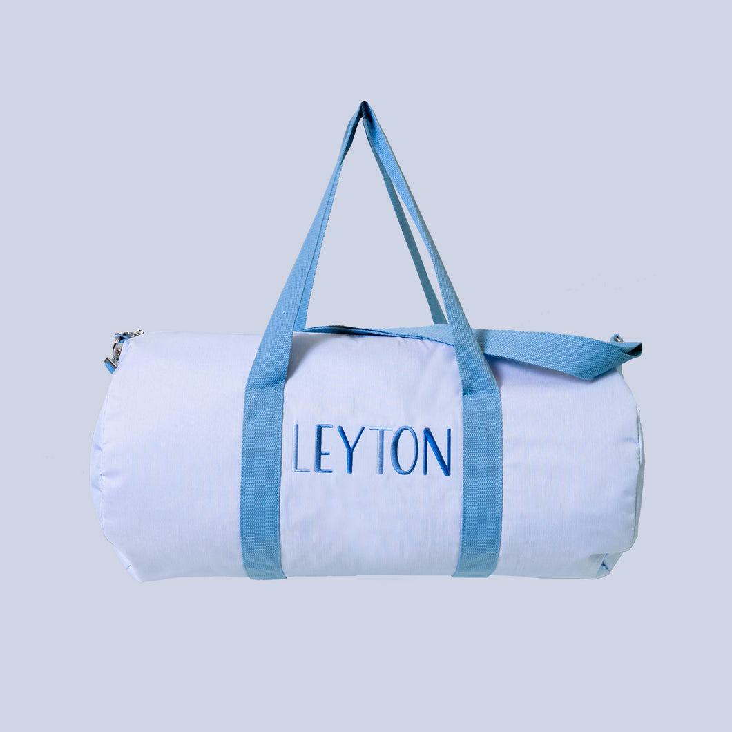 Personalised Tot Duffel in Blue