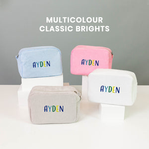 Personalised Multicolour Mini Tot Bag